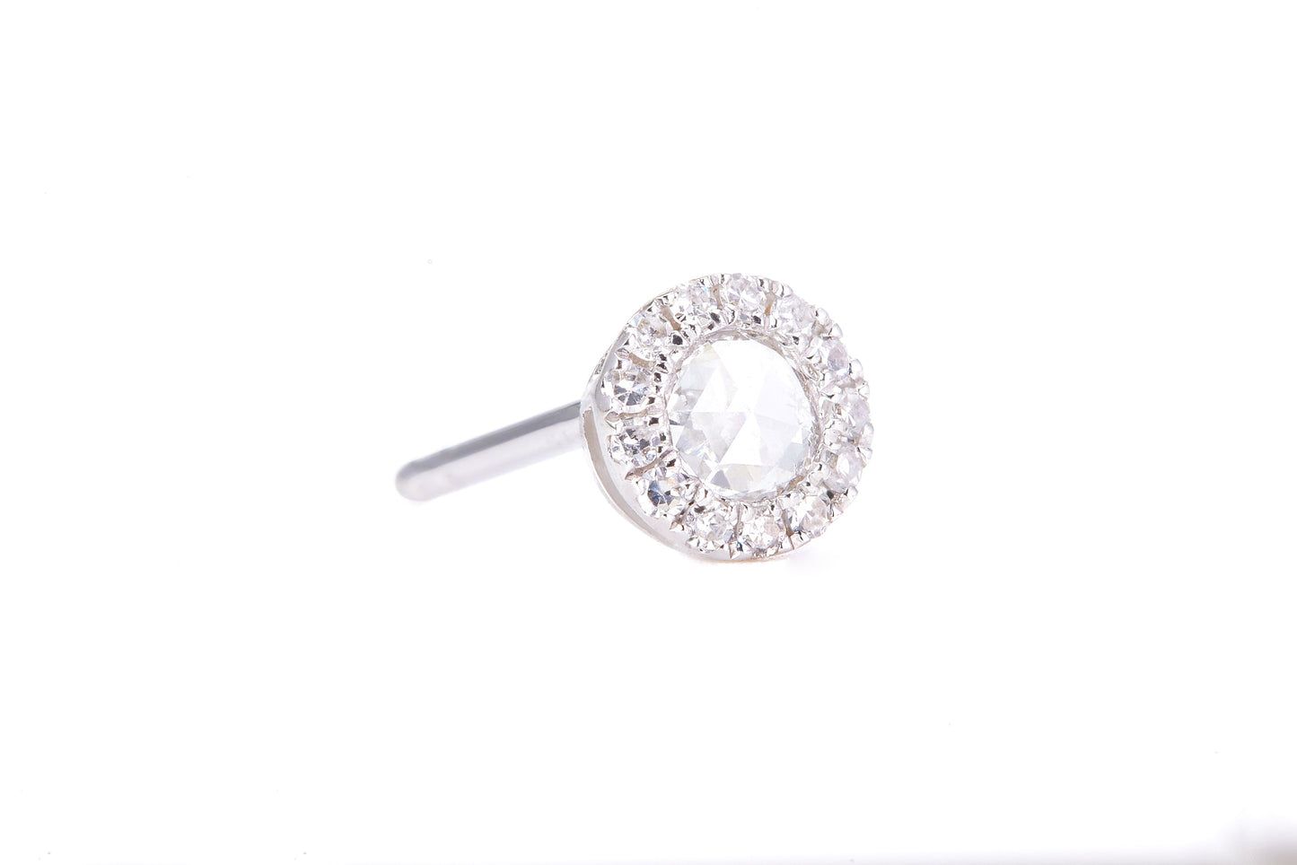 K18WG
ローズカットダイヤPE